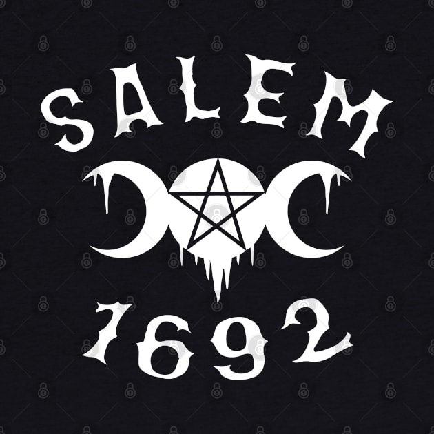 Wiccan Occult Satanic Salem 1692 by Tshirt Samurai